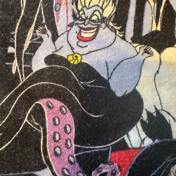 Disney Villains Smocked Dress/Top XXL — Black Gothic Fit & Flare - Picture 4 of 7